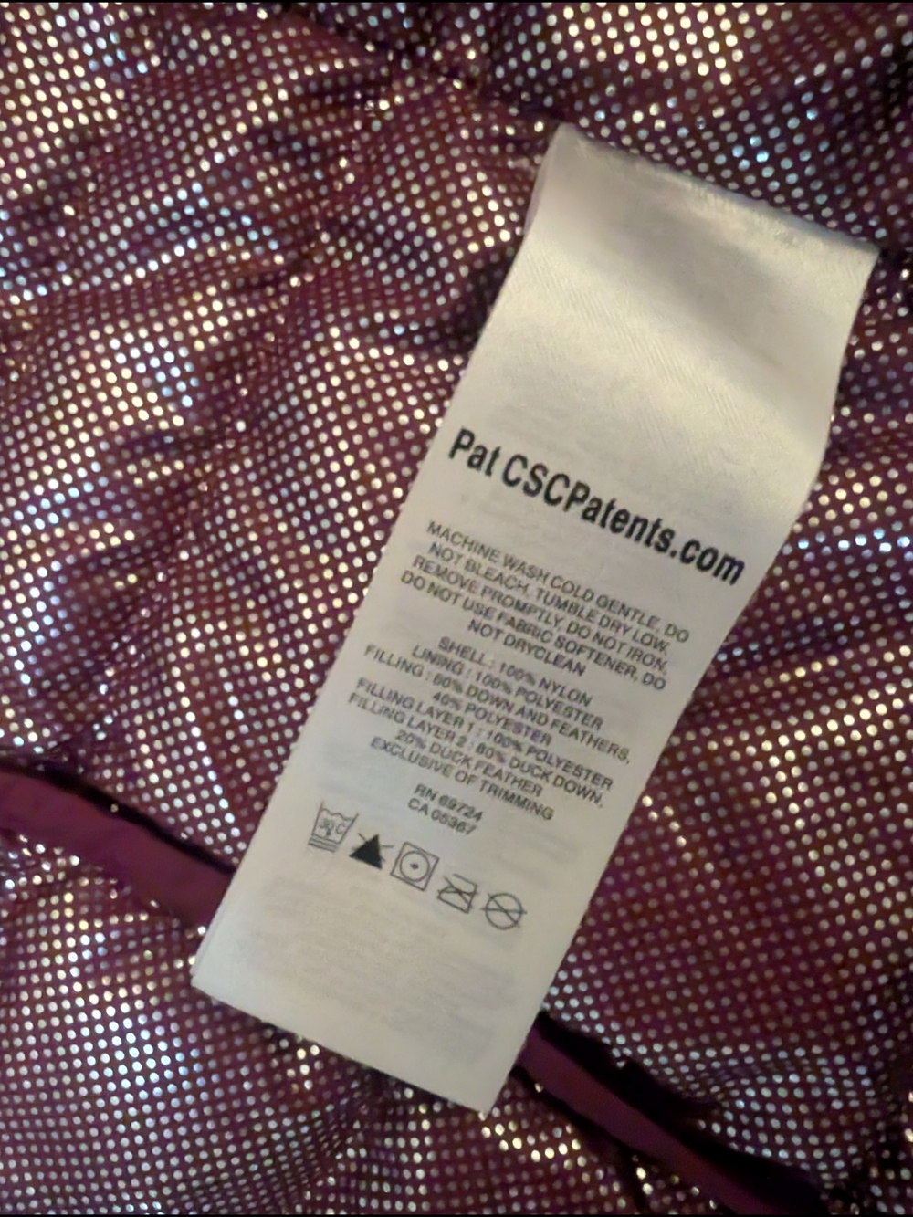 Columbia Women's Burgundy Insulated Vest - Picture 3 of 3
